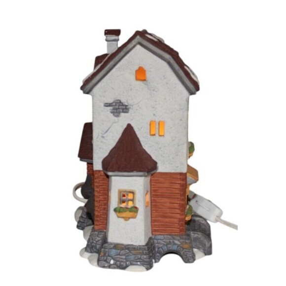 Dept 56 Stoder Grist Mill 59536 Alpine Village Series Mountain 1988 Original Box - Picture 4 of 8